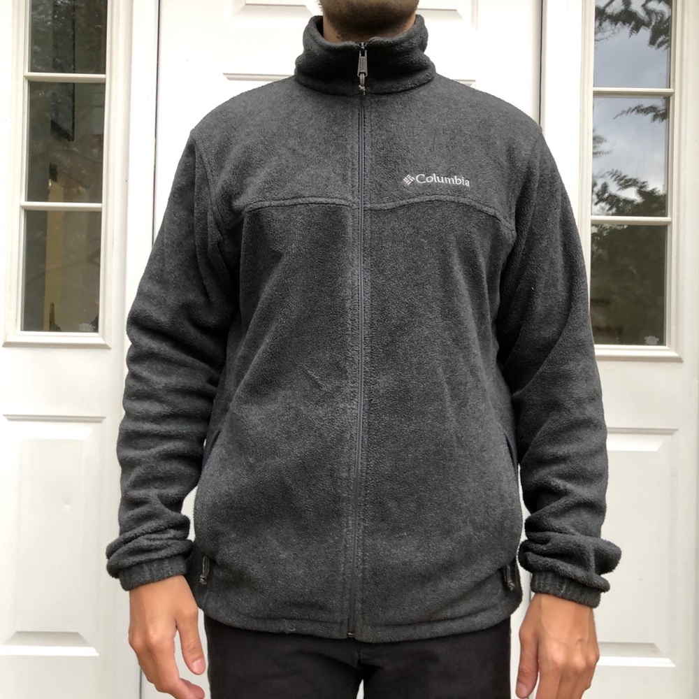Men’s Columbia charcoal jacket